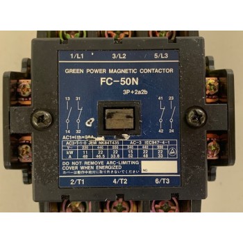 Matsushita FC50N-AC200V 3P+2a2b Green Power Magnetic Contactor